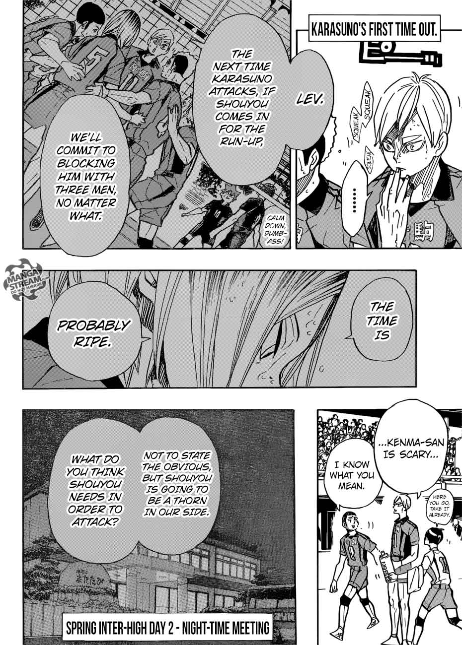 Haikyuu!! Chapter 310 - Page 9