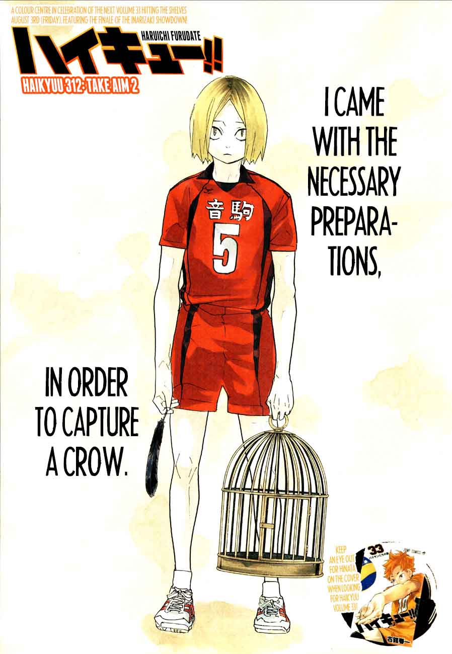 Haikyuu!! Chapter 312 - Page 1