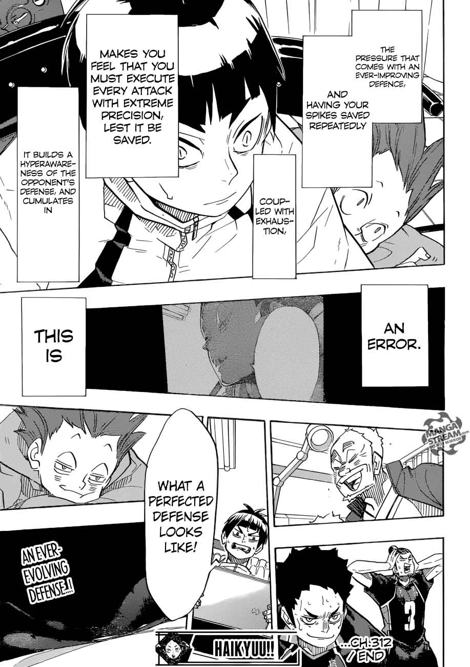 Haikyuu!! Chapter 312 - Page 17