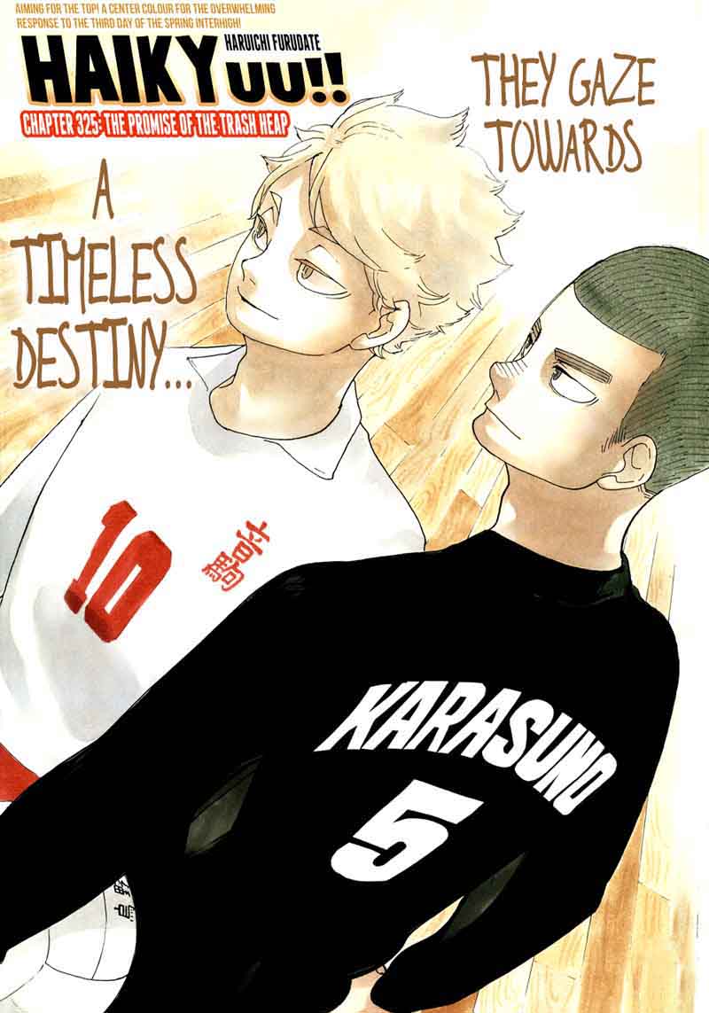 Haikyuu!! Chapter 325 - Page 1