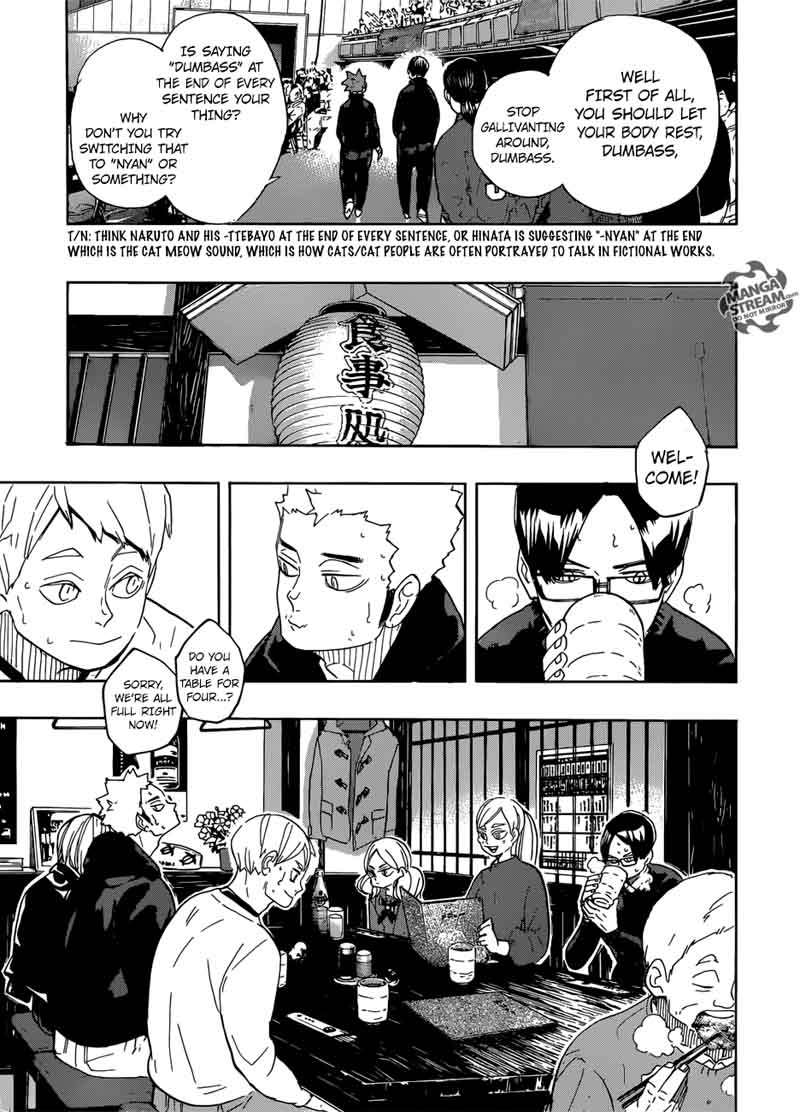 Haikyuu!! Chapter 327 - Page 7