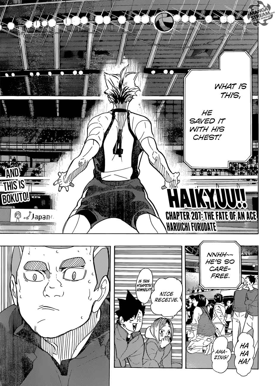 Haikyuu!! Chapter 330 - Page 1