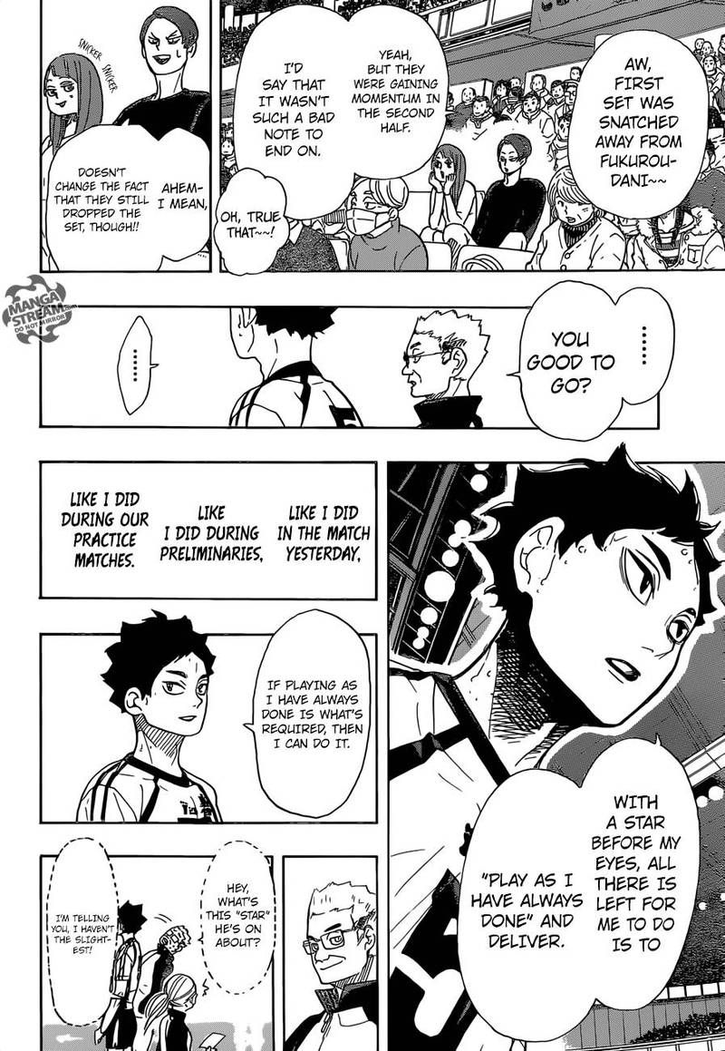 Haikyuu!! Chapter 333 - Page 12