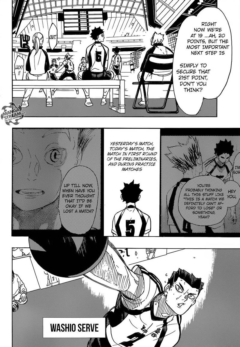 Haikyuu!! Chapter 333 - Page 4