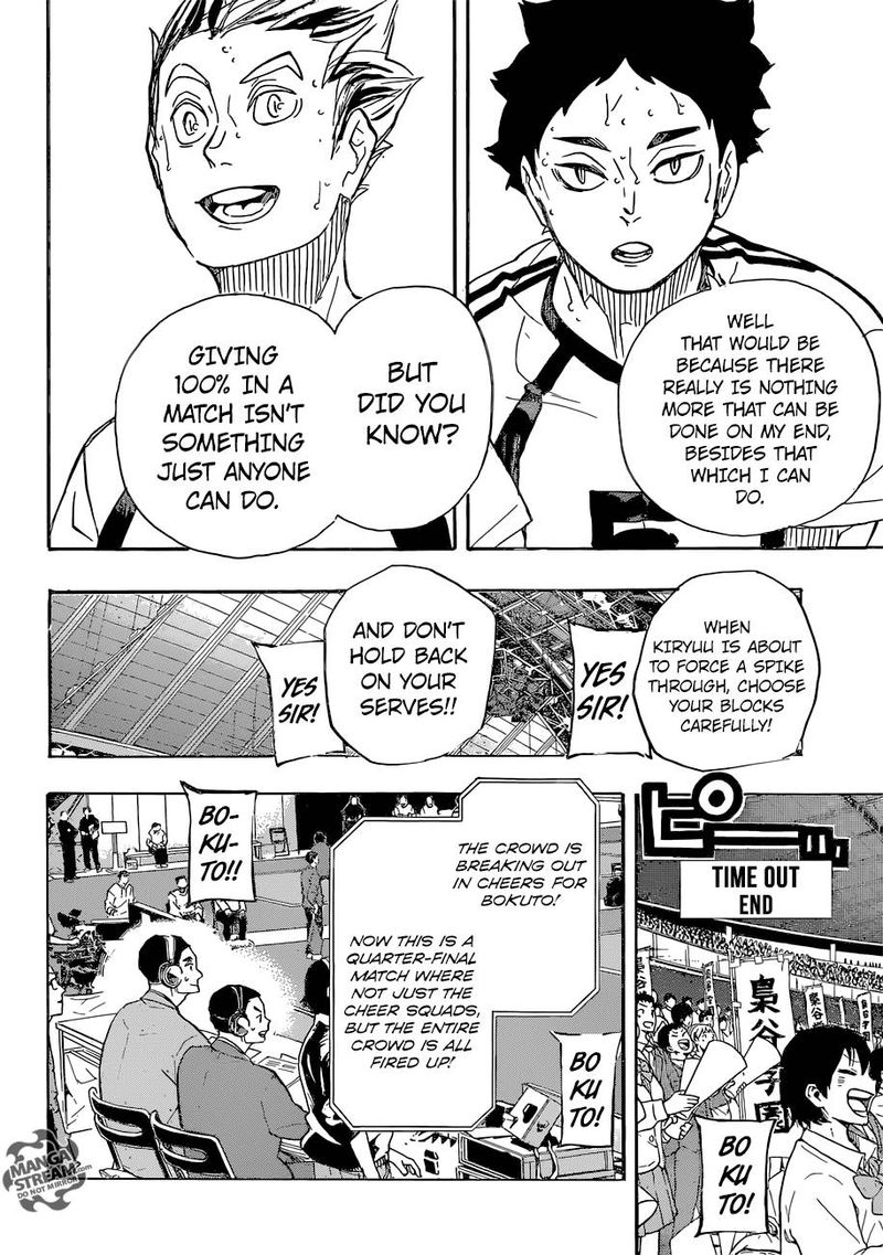 Haikyuu!! Chapter 336 - Page 6