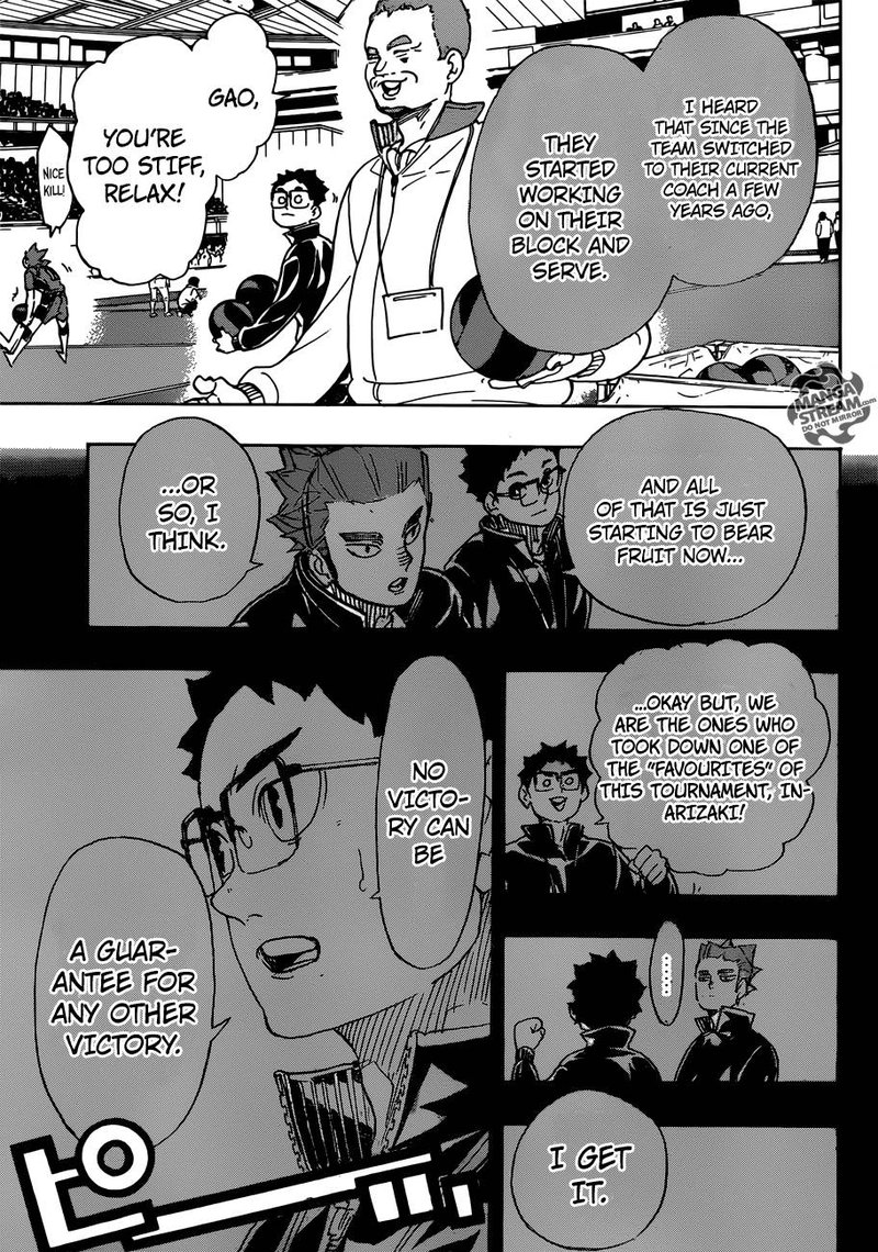 Haikyuu!! Chapter 339 - Page 7