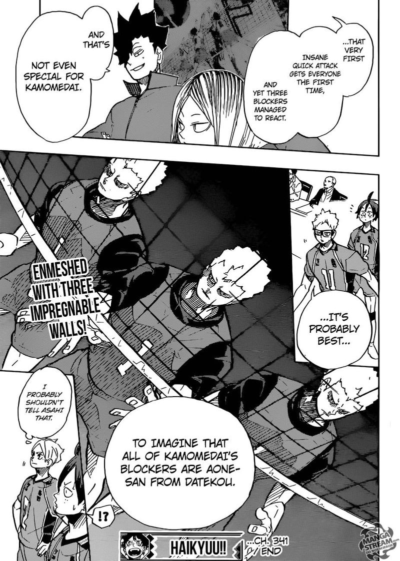 Haikyuu!! Chapter 341 - Page 16