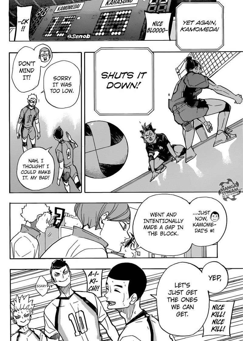 Haikyuu!! Chapter 350 - Page 17