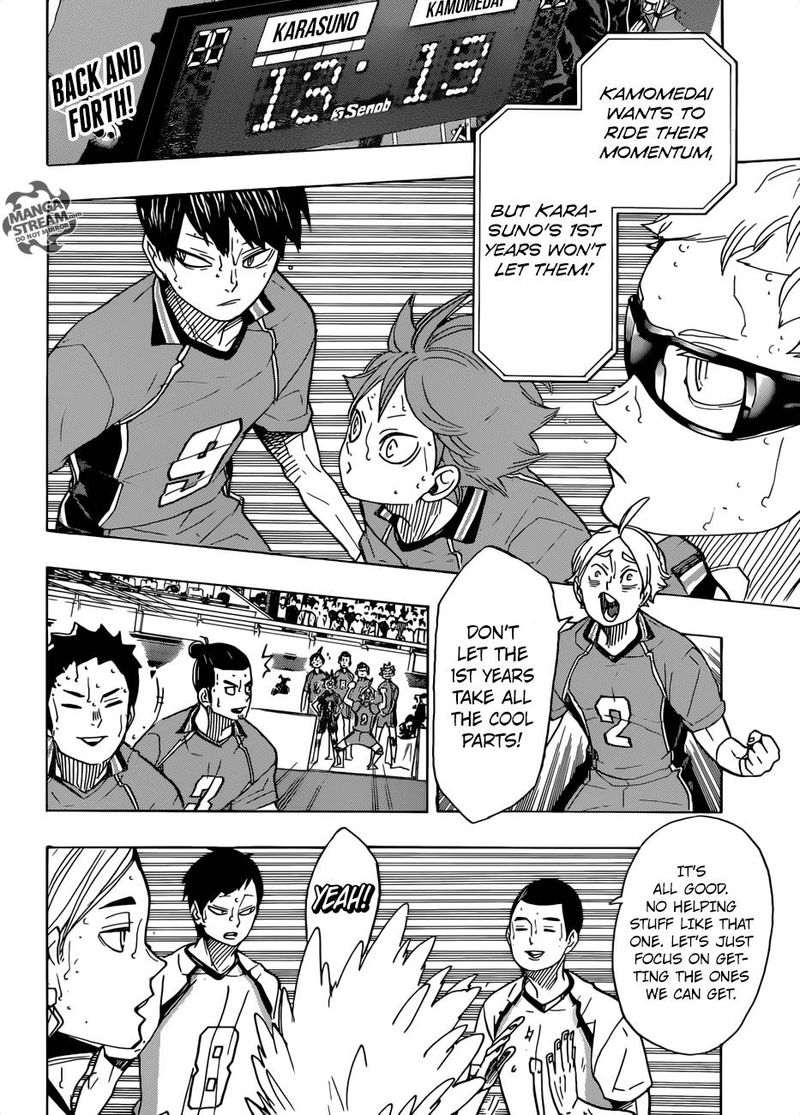 Haikyuu!! Chapter 350 - Page 2