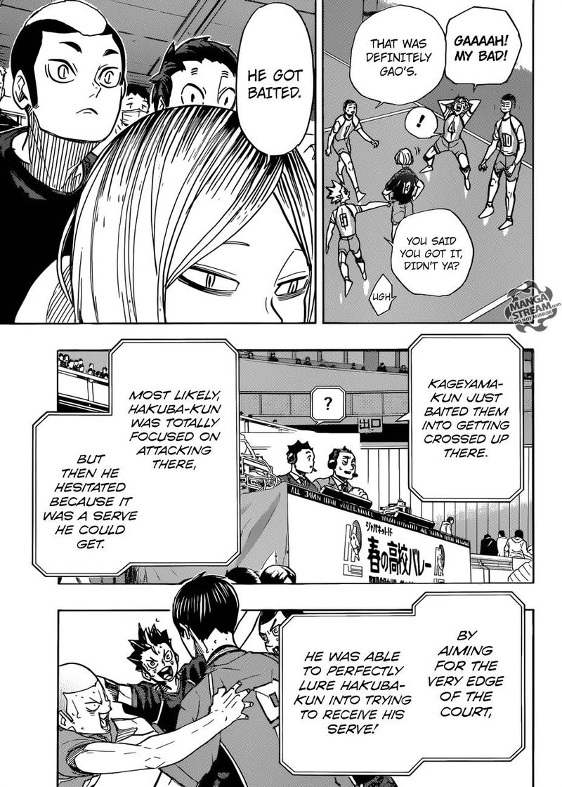 Haikyuu!! Chapter 350 - Page 9
