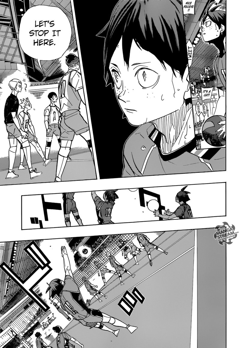 Haikyuu!! Chapter 357 - Page 9