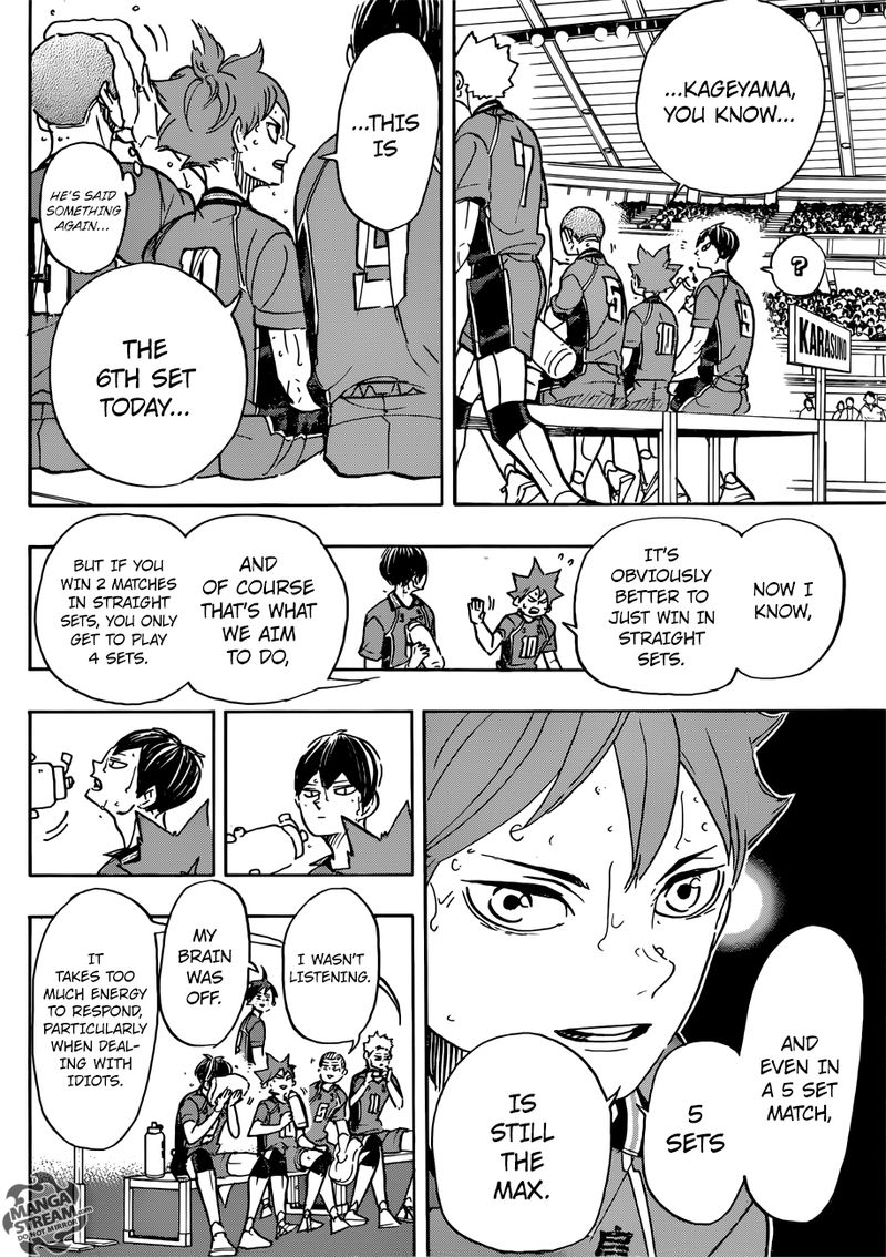Haikyuu!! Chapter 358 - Page 4