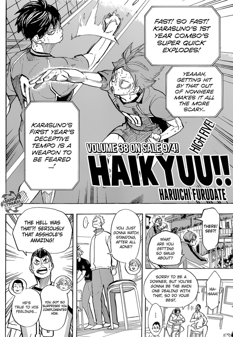 Haikyuu!! Chapter 362 - Page 1
