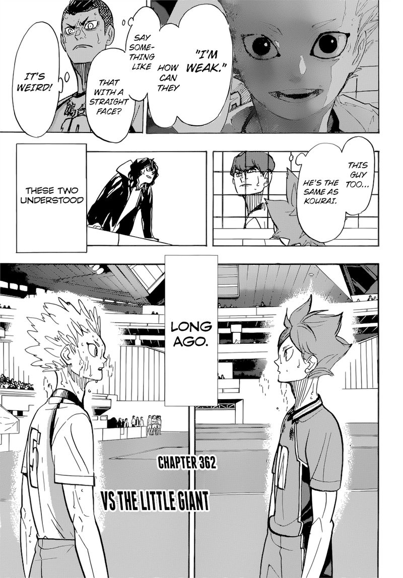 Haikyuu!! Chapter 362 - Page 3