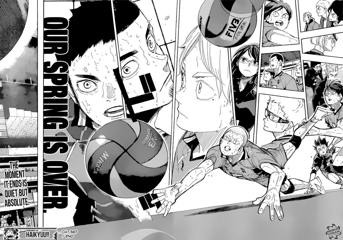 Haikyuu!! Chapter 367 - Page 15
