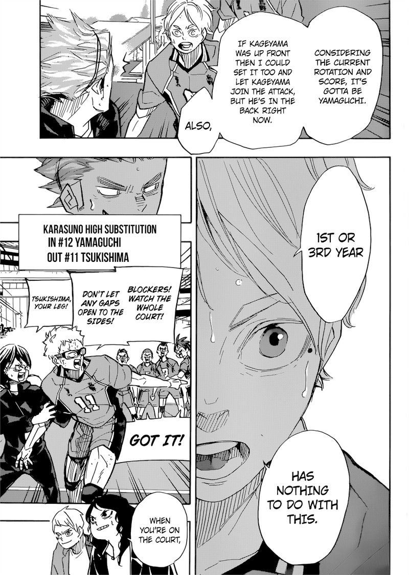 Haikyuu!! Chapter 367 - Page 7