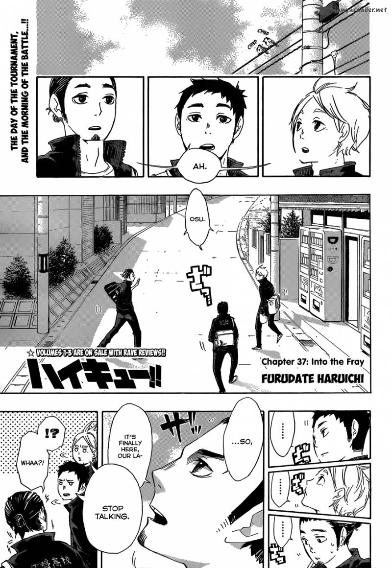 Haikyuu!! Chapter 37 - Page 3