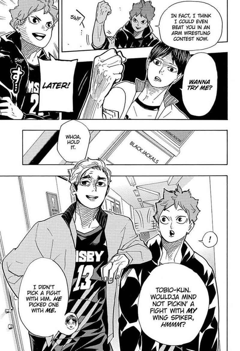 Haikyuu!! Chapter 379 - Page 3