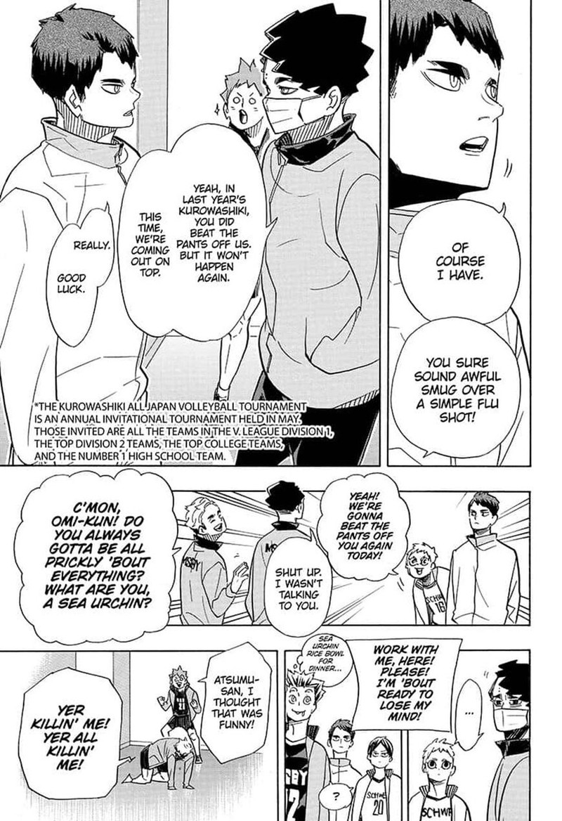 Haikyuu!! Chapter 379 - Page 9