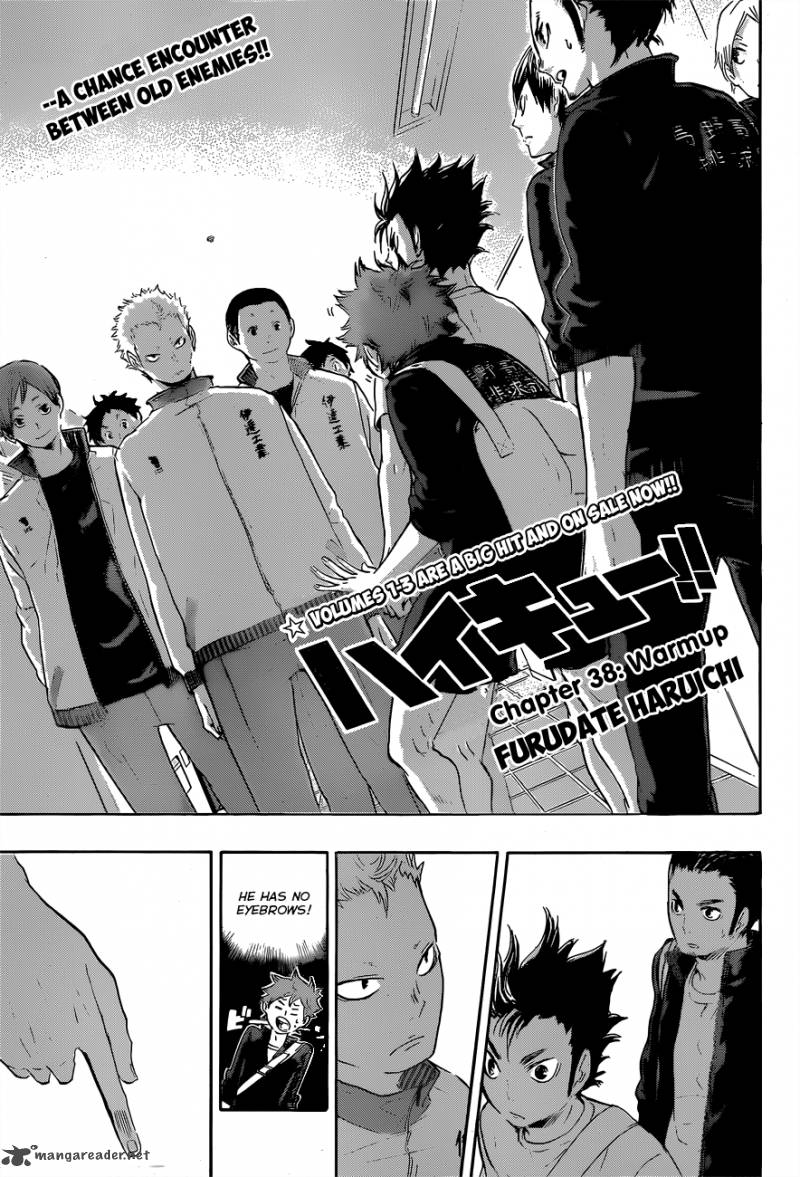 Haikyuu!! Chapter 38 - Page 3