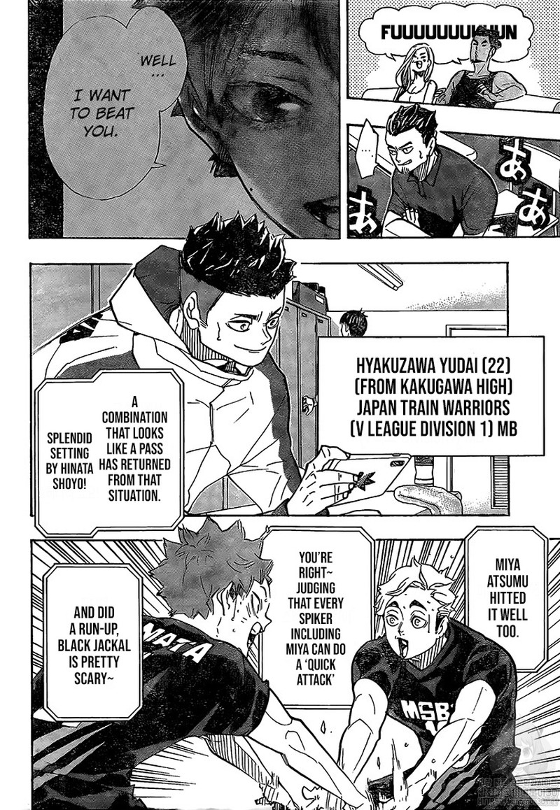 Haikyuu!! Chapter 385 - Page 14