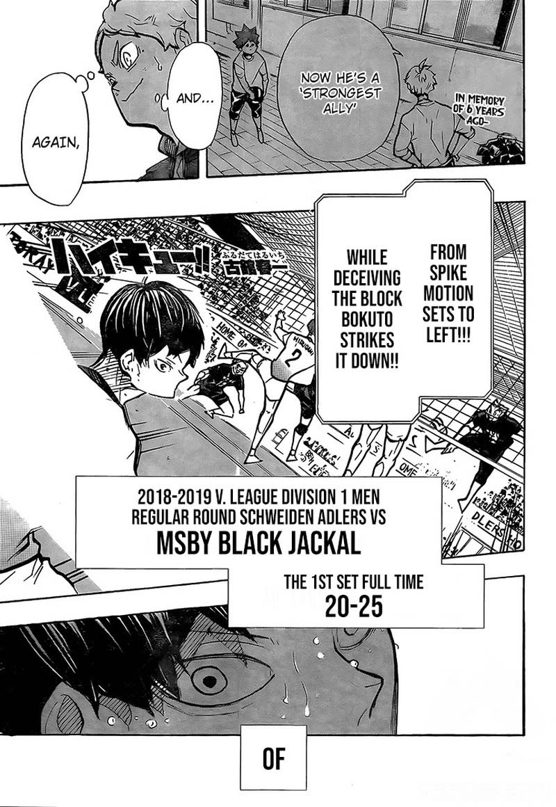 Haikyuu!! Chapter 387 - Page 1