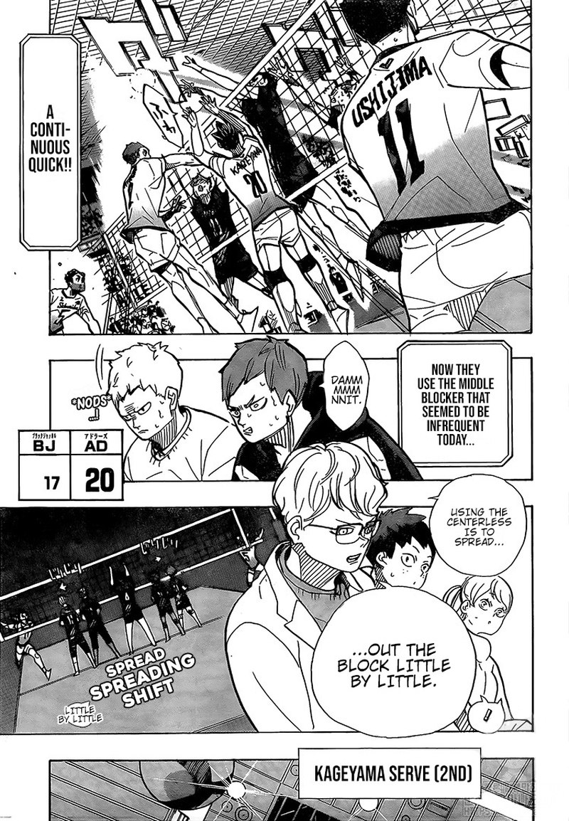 Haikyuu!! Chapter 389 - Page 10