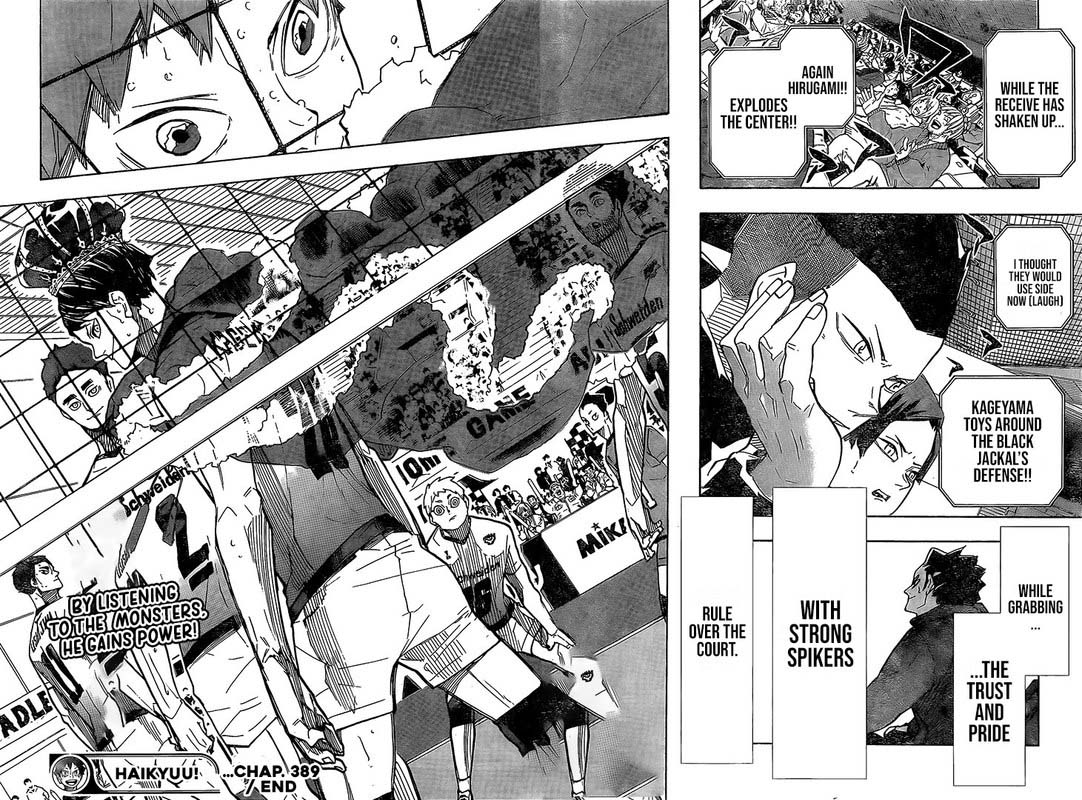 Haikyuu!! Chapter 389 - Page 15