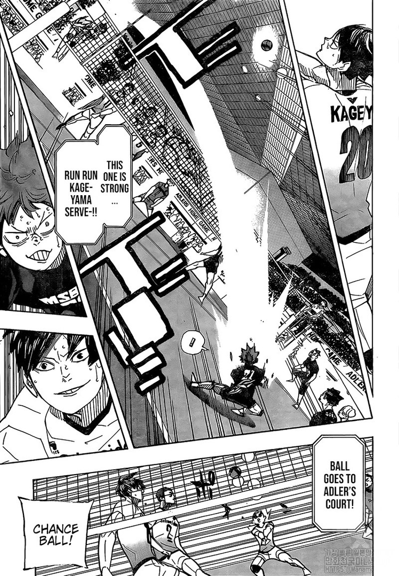 Haikyuu!! Chapter 389 - Page 8