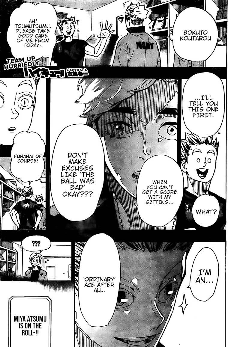 Haikyuu!! Chapter 392 - Page 1
