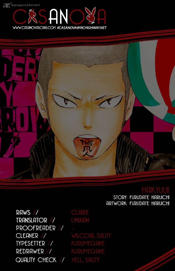Haikyuu!! Chapter 55 - Page 1