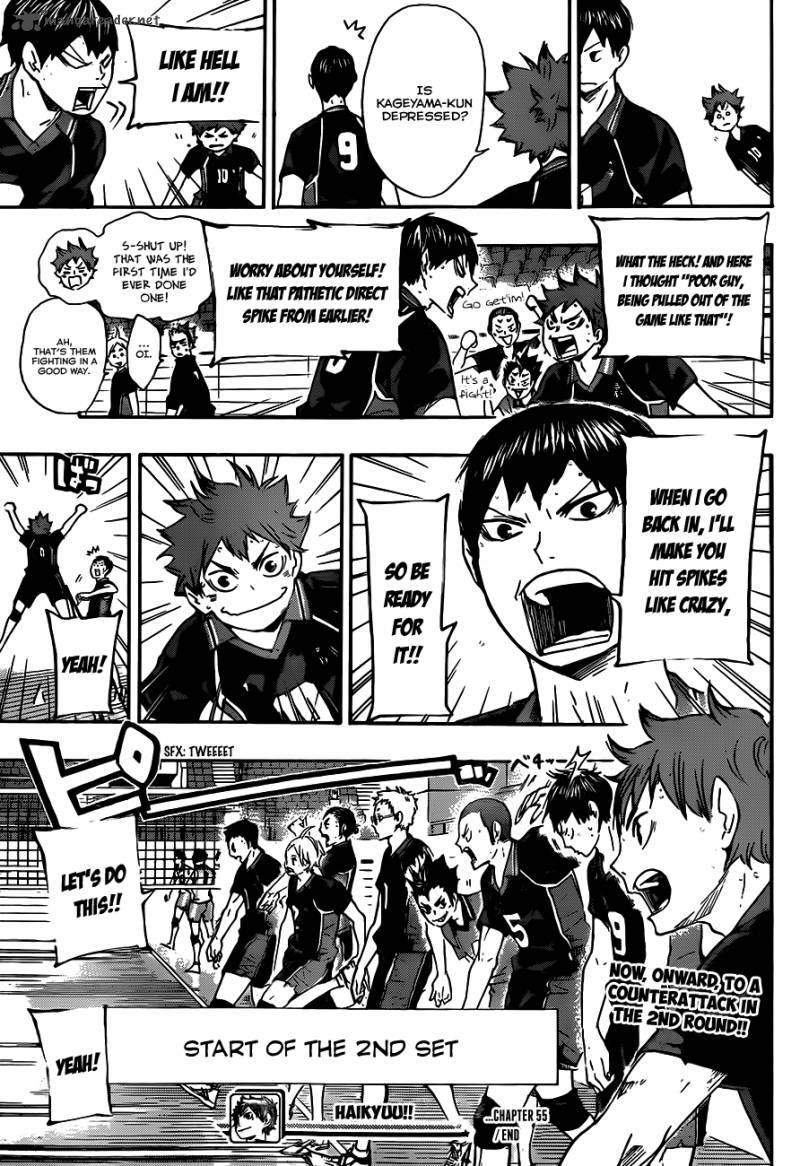 Haikyuu!! Chapter 55 - Page 20