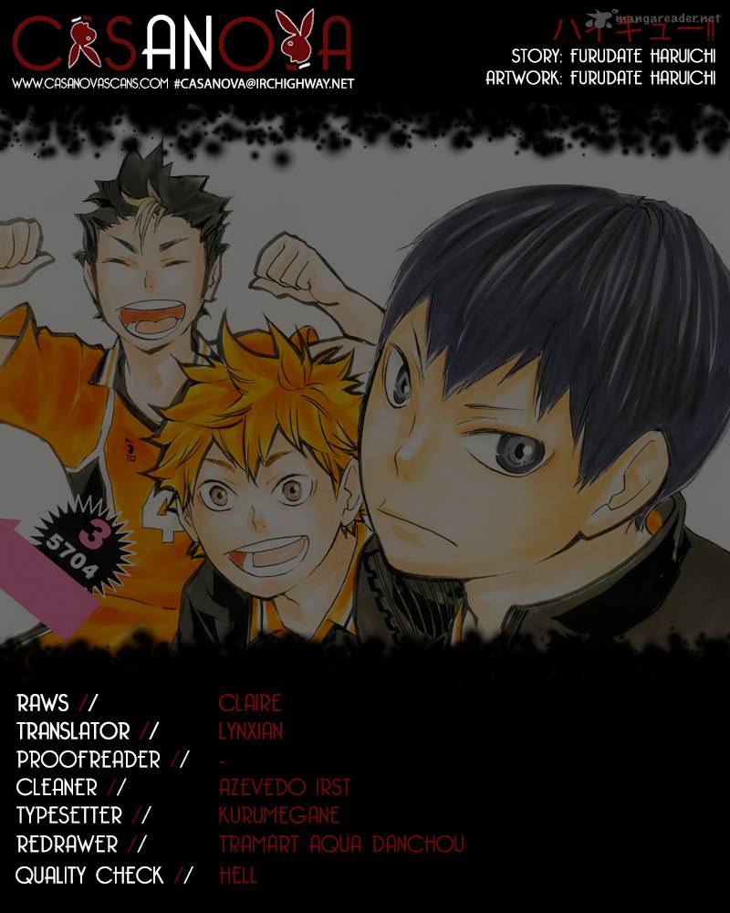 Haikyuu!! Chapter 64 - Page 1