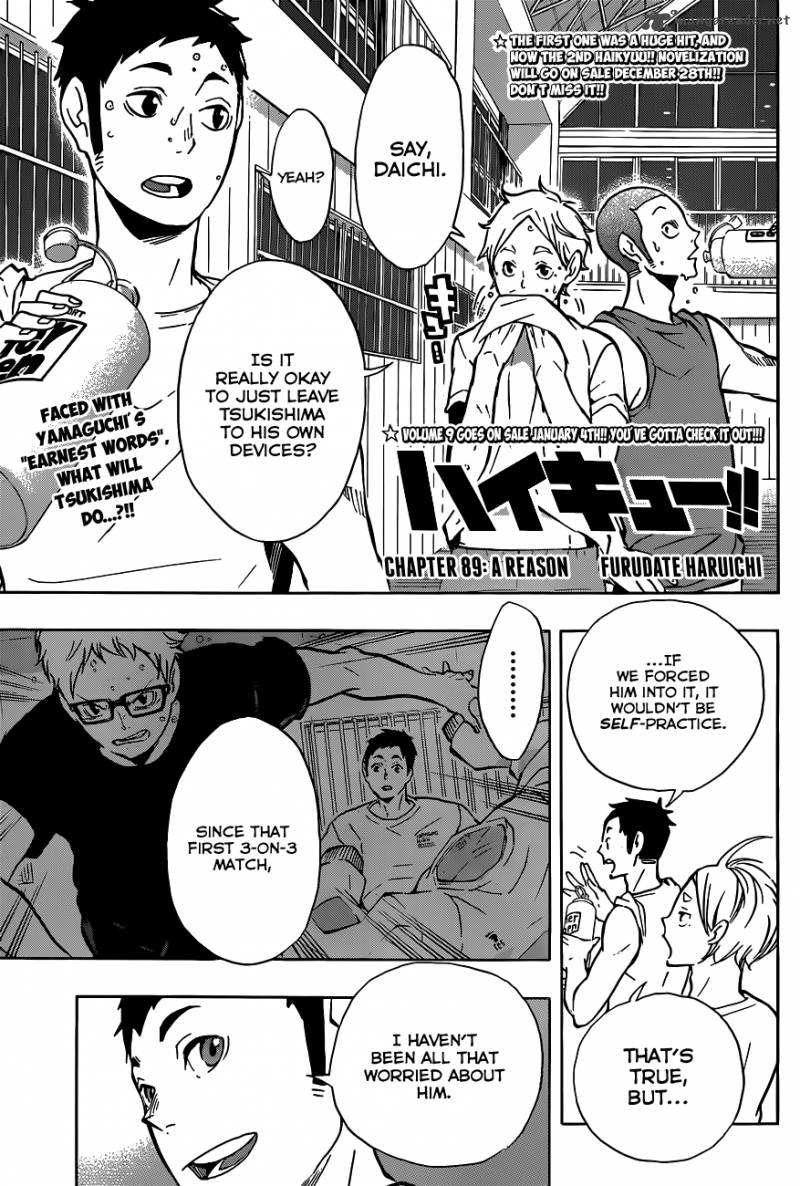 Haikyuu!! Chapter 89 - Page 2