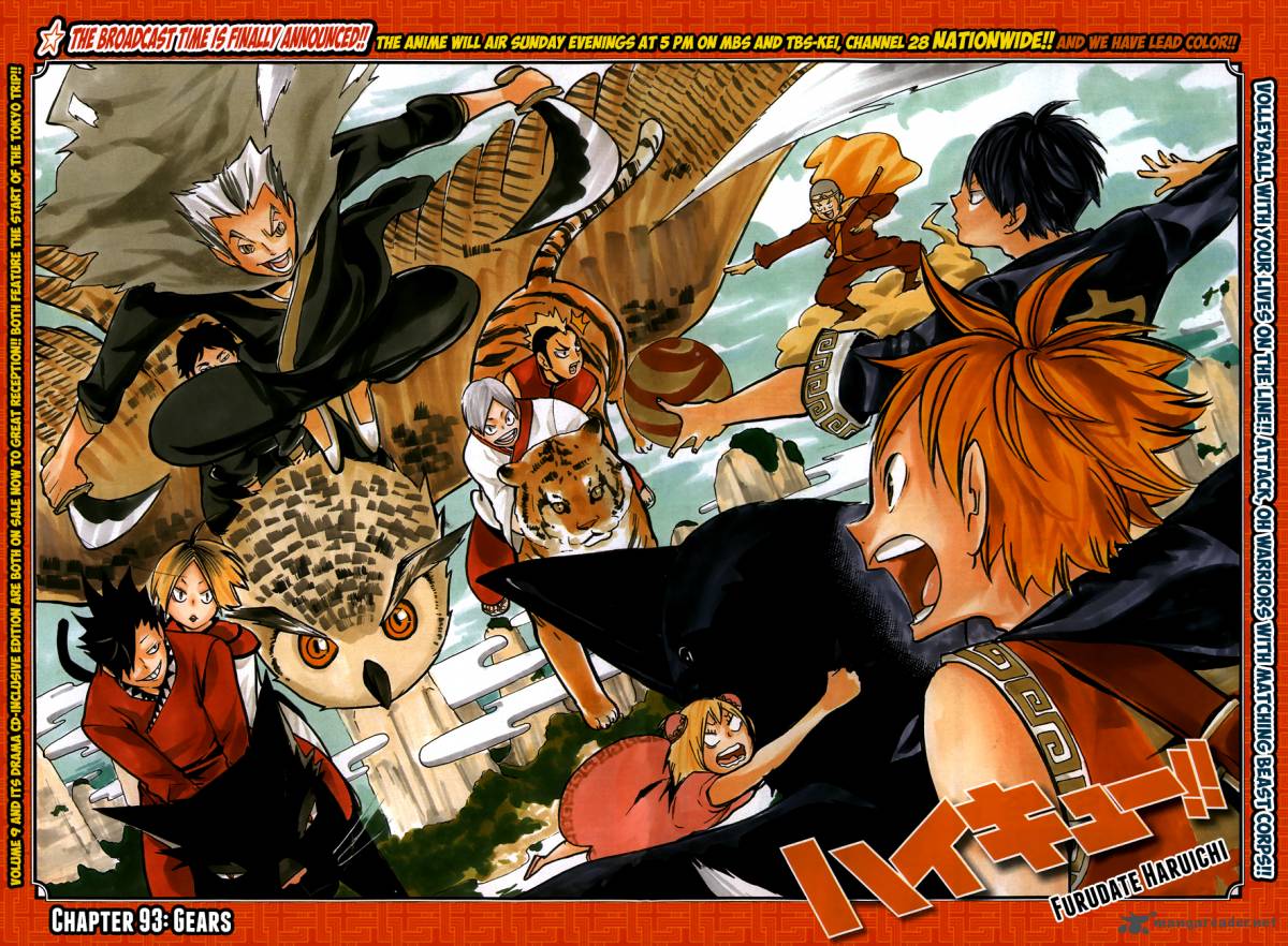 Haikyuu!! Chapter 93 - Page 3