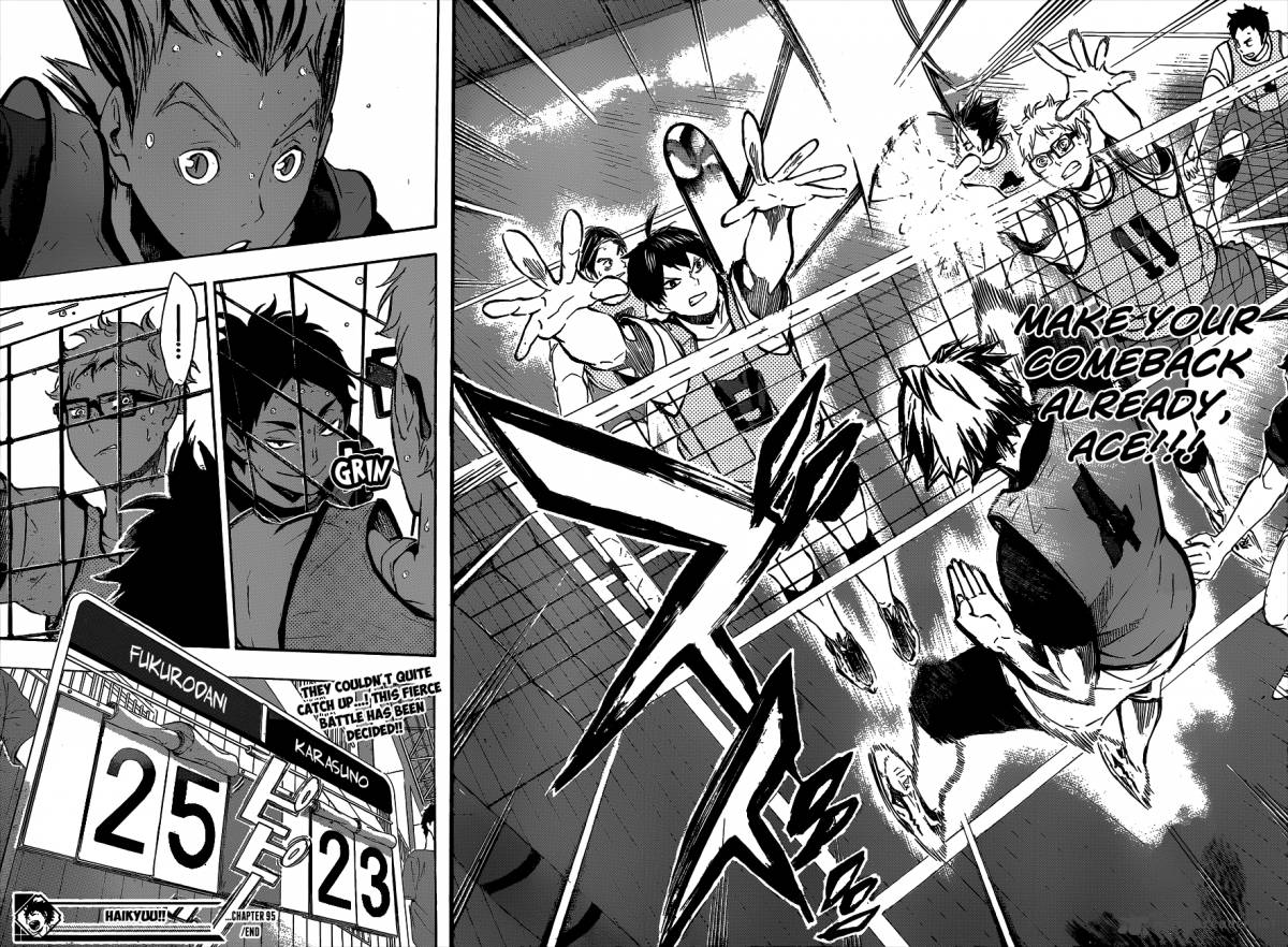 Haikyuu!! Chapter 95 - Page 19
