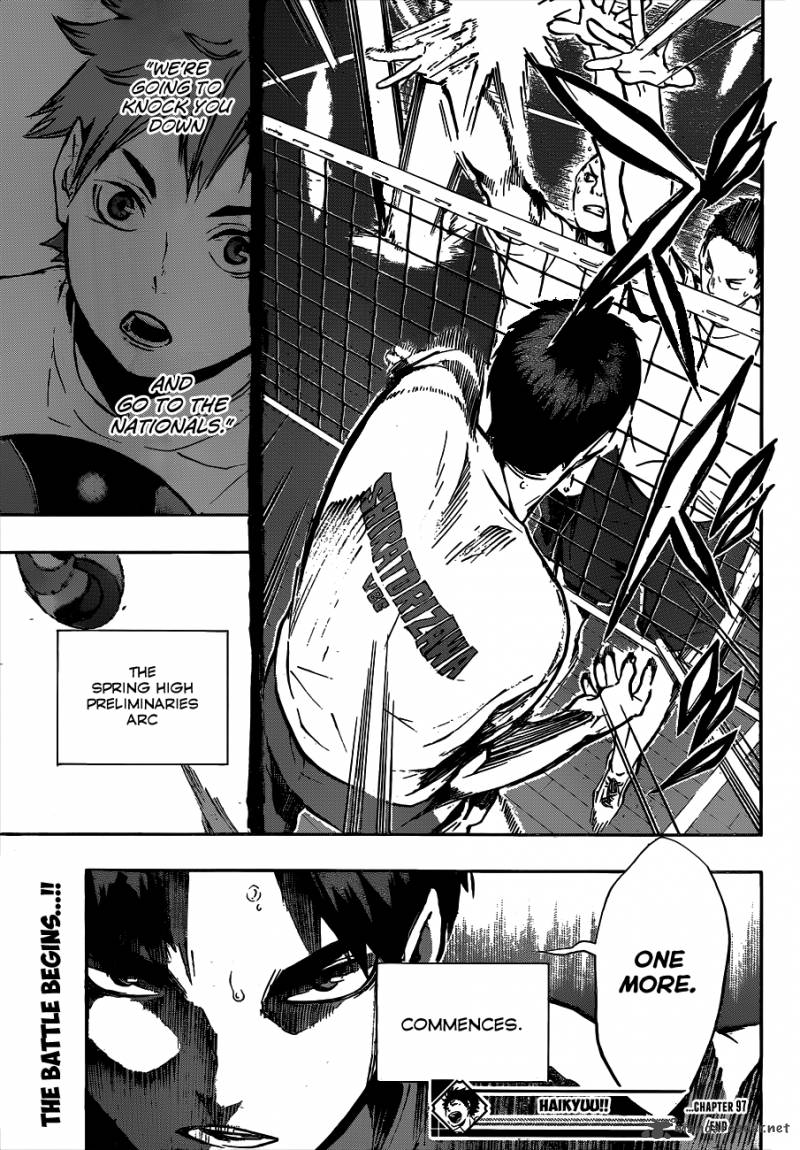 Haikyuu!! Chapter 97 - Page 19