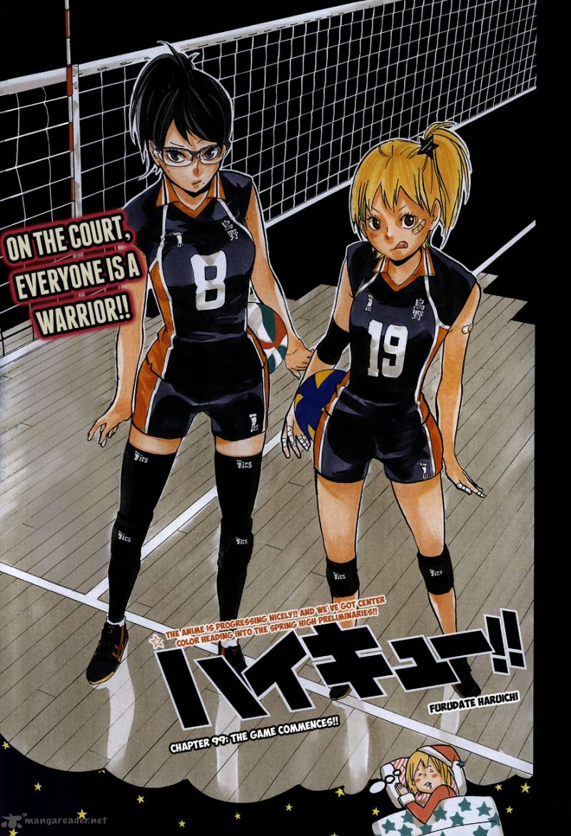 Haikyuu!! Chapter 99 - Page 2