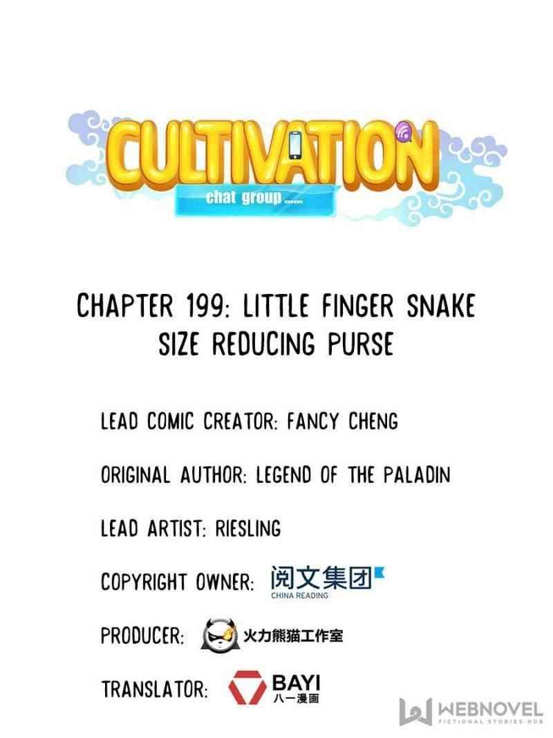 Cultivation Chat Group Chapter 203 - Page 1