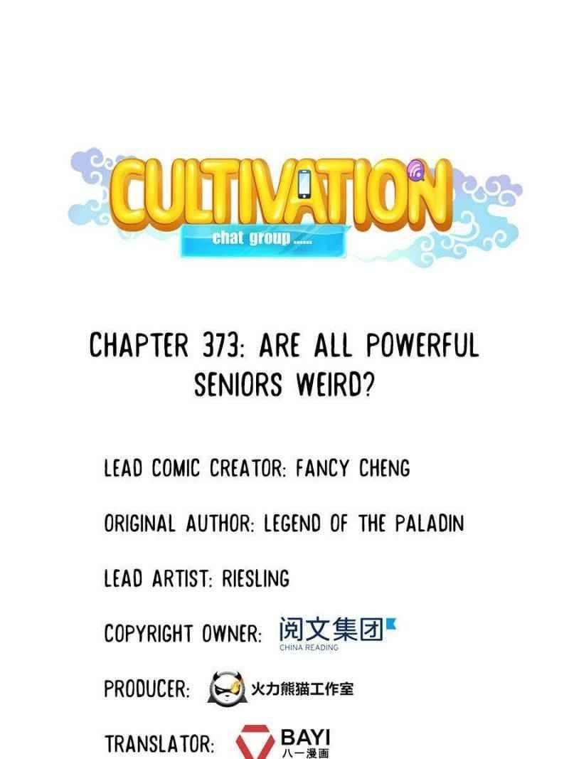 Cultivation Chat Group Chapter 373 - Page 1