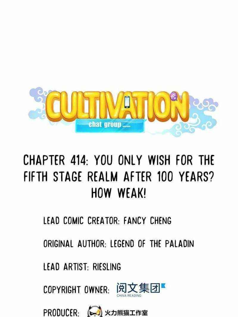Cultivation Chat Group Chapter 414 - Page 1