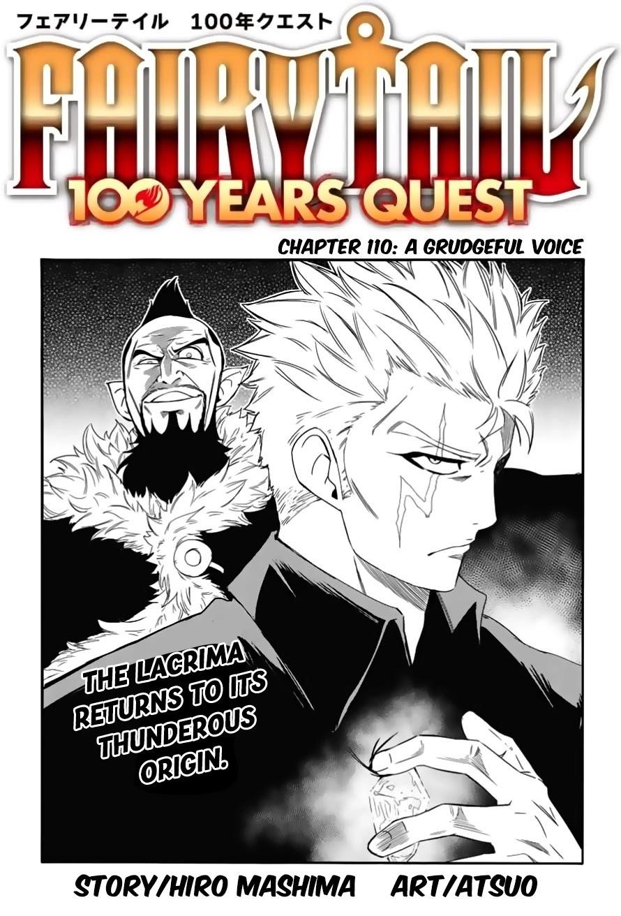 Fairy Tail 100 Years Quest Chapter 110 - Page 1