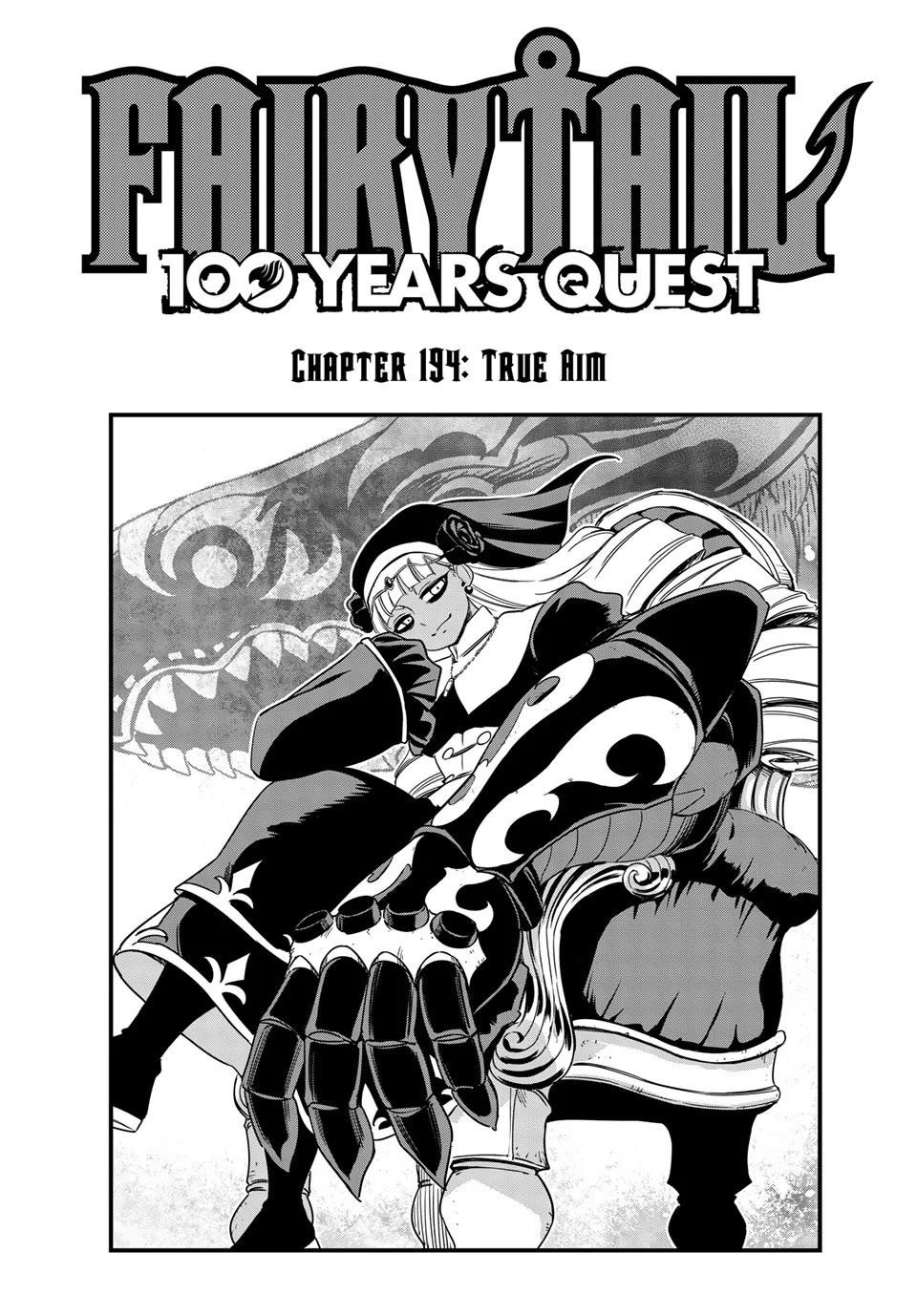 Fairy Tail 100 Years Quest Chapter 194 - Page 1