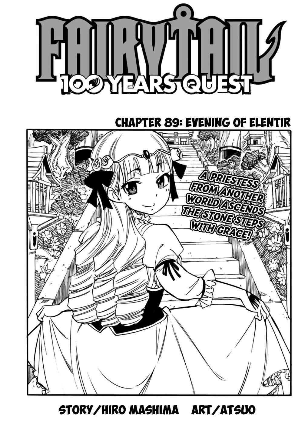 Fairy Tail 100 Years Quest Chapter 89 - Page 1