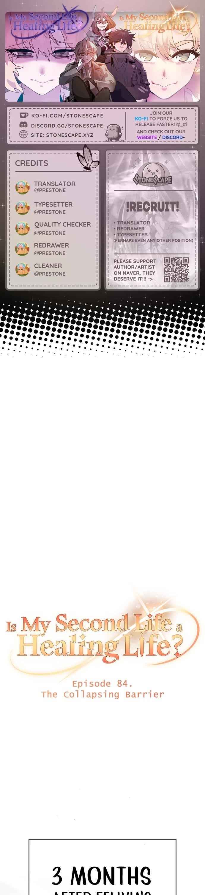 My Second Life is a Healing Life? Chapter 84 - Page 1