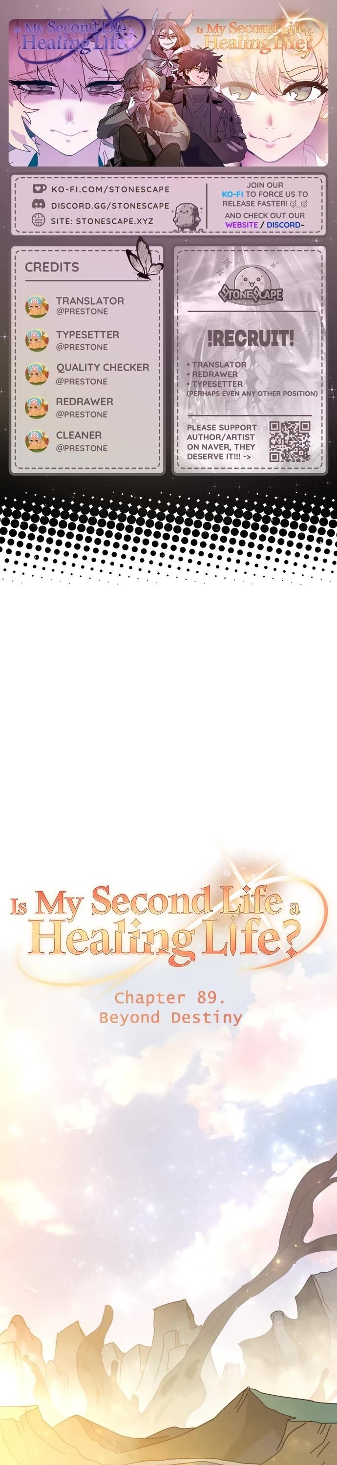 My Second Life is a Healing Life? Chapter 89 - Page 1