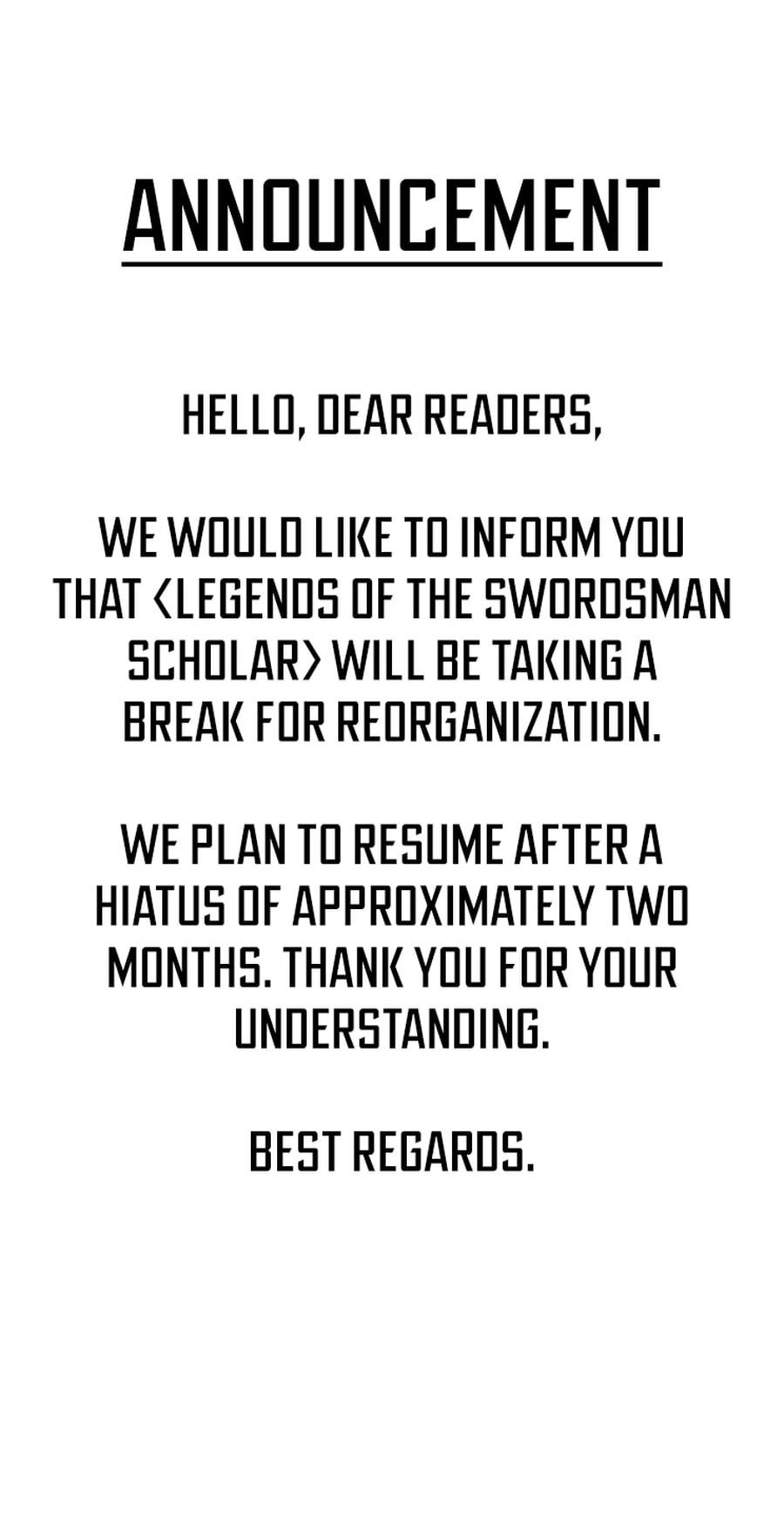 Records of the Swordsman Scholar Chapter 154.5 - Page 1