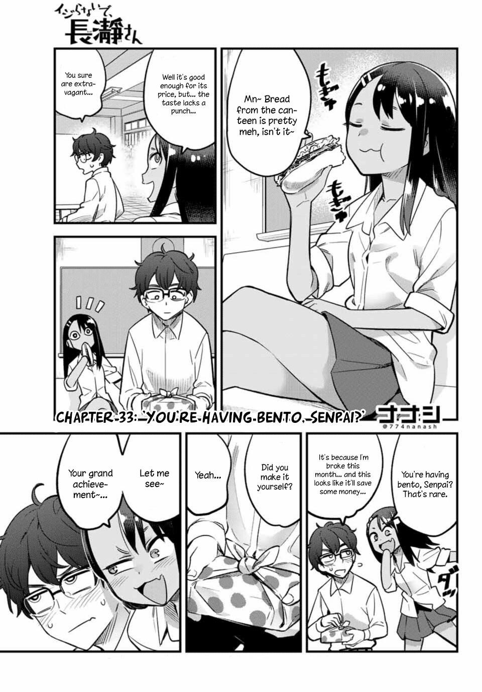 Please Don’t Bully Me, Nagatoro Chapter 33 - Page 2
