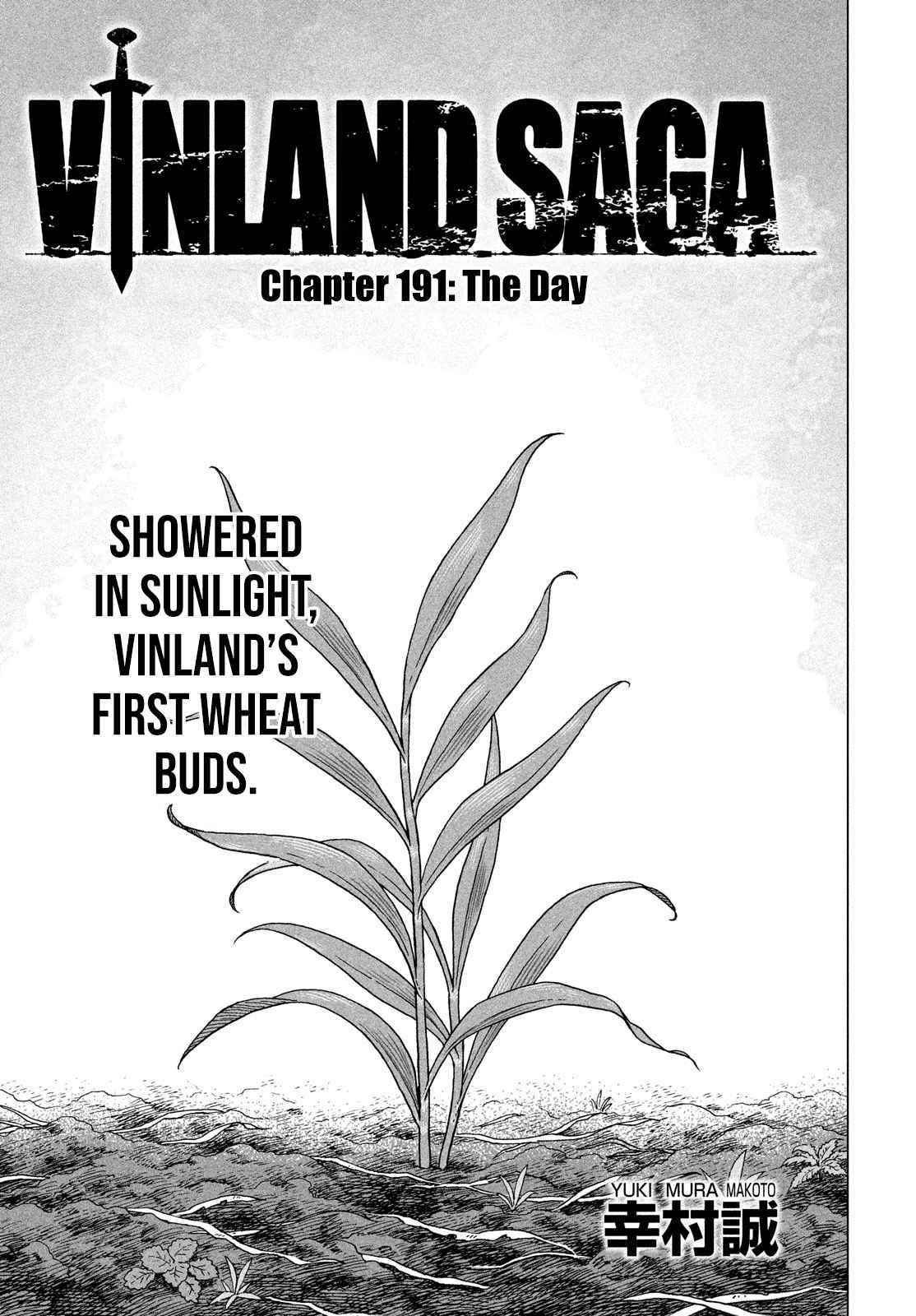 Vinland Saga Chapter 191 - Page 1