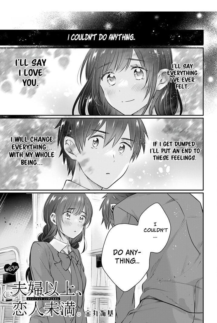 Fuufu Ijou, Koibito Miman Chapter 63 - Page 1